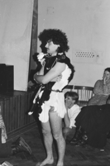 Otrzęsiny w roku 1988 na Katolickim Uniwersytecie Lubelskim w Lublinie