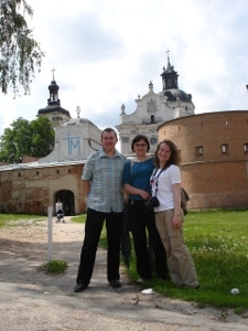 Spotkanie z przedstawicielem organizacji pozarządowych &bdquo;Woskresinnia&rdquo; i &bdquo;Feniks&rdquo; Włodymirem Wieczkanowem, Berdycz&oacute;w, Ukraina, 28.05.2010