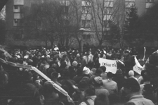 Happening Pomarańczowej Alternatywy zorganizowany 6 grudnia 1988 roku