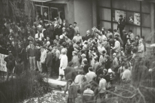 Happening Pomarańczowej Alternatywy zorganizowany 6 grudnia 1988 roku