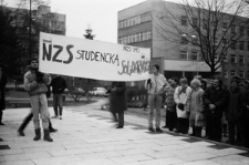 Demostracja 13 grudnia 1988 roku w Lublinie