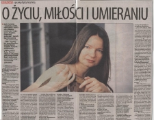 O życiu, miłości i umieraniu