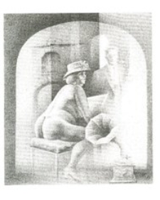 Rysunek autorstwa Kazimierza Antoniego Drapiewskiego (reprodukcja)