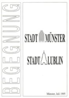 Begegnung. Stadt Munster - Stadt Lublin