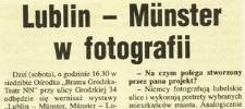 Lublin - Munster w fotografii