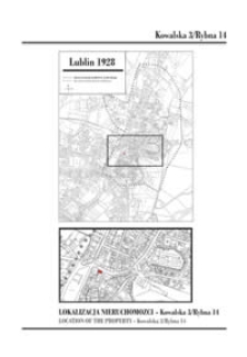 Kowalska 3/ Rybna 14 - historia miejsca