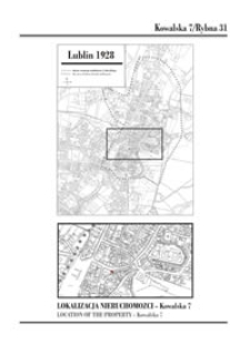 Kowalska 7/Rybna 31 - historia miejsca