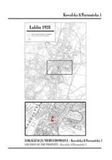 Kowalska 8/Furmańska 1 - historia miejsca