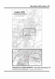 Kowalska 16/Cyrulicza 19 - historia miejsca