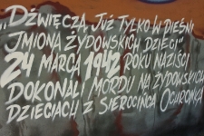 Mural Graffiti - napis na murze