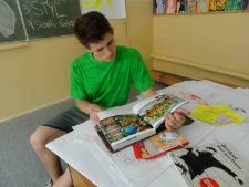 Jeden z uczni&oacute;w Gimnazjum nr 17 - uczestnik projektu