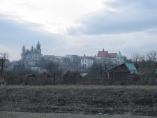 Panorama Lublina znad Bystrzycy