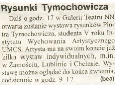 Rysunki Tymochowicza