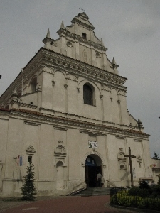 Fasada kościoła pw. Św. Agnieszki w Lublinie