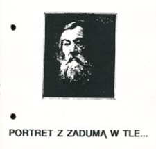 Portret z zadumą w tle - katalog wystawy