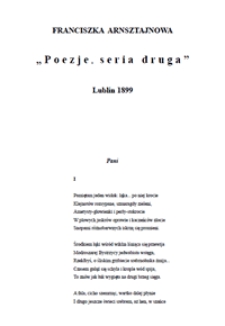 Poezje, seria druga