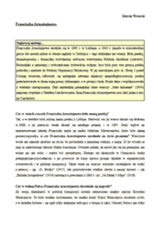 Franciszka Arnsztajnowa