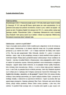 Zagłada lubelskich Żyd&oacute;w