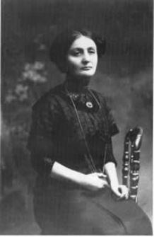 Franciszka Arnsztajnowa w młodości