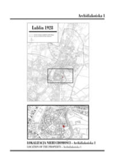 Archidiakońska 1 - historia miejsca