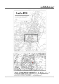 Archidiakońska 7 - historia miejsca