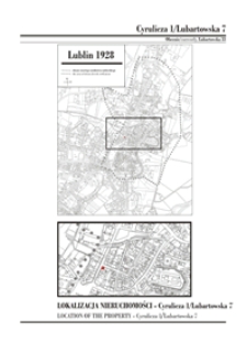 Cyrulicza 1/Lubartowska 7 - historia miejsca