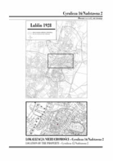 Cyrulicza 16/Nadstawna 2 - historia miejsca