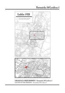 Furmańska 10 - historia miejsca