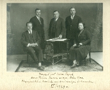 Prezydent Lublina Antoni Pączek ze wsp&oacute;łpracownikami