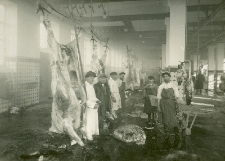 Wnętrze rzeźni miejskiej w Lublinie