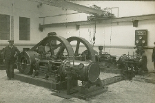 Silniki parowe prawdopodobnie w elektrowni miejskiej w Lublinie