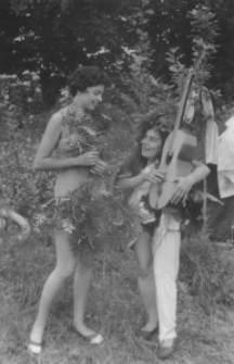 Basia Koterwas z koleżanką na jednym z letnich oboz&oacute;w