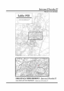 Jateczna 2/Szeroka 27 - historia miejsca