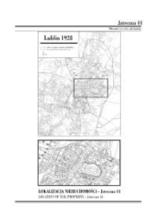 Jateczna 44 - historia miejsca