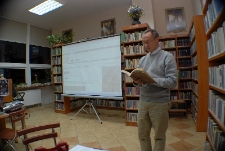 Spotkanie z mieszkańcami dzielnicy Kalinowszczyzna w Miejskiej Bibliotece Publicznej Filia nr 10 w Lublinie