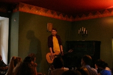 Jarek Kaczmarek podczas Wędrownych Spotkań z Opowieścią