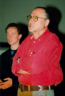 Bogdan Dziworski podczas "Spotkania z dokumentem filmowym"