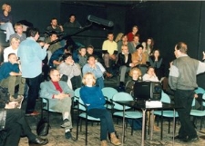 Uczestnicy "Spotkania z dokumentem filmowym" Wojciecha Wiszniewskiego