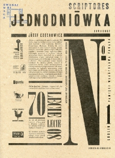 Jednodn&oacute;wka