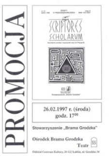Promocja: Scriptores Scholarum, Zeszyt o przedsiębiorczości