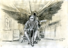 Ilustracja do opowiadania "Żonob&oacute;jca"