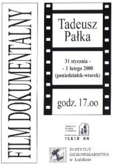 Film Dokumentalny: Tadeusz Pałka