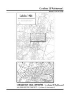 Nadstawna 1/Cyrulicza 18 - historia miejsca
