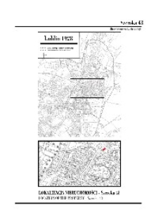 Szeroka 43/Ruska 21 - historia miejsca