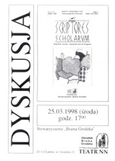 Promocja: Scriptores Scholarum nr 17 : Zeszyt integracyjny - Rzeczpospolita w Europie