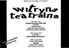 Witryna teatralna : zaproszenie