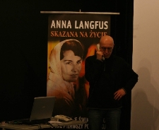 Tomasz Pietrasiewicz podczas promocji książki Anny Langfus "Skazana na życie"
