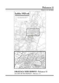 Podzamcze 11 - historia miejsca