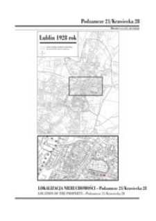 Podzamcze 21/Krawiecka 28 - historia miejsca
