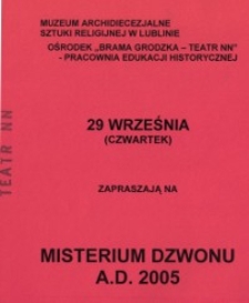 Misterium Dzwonu A.D. 2005